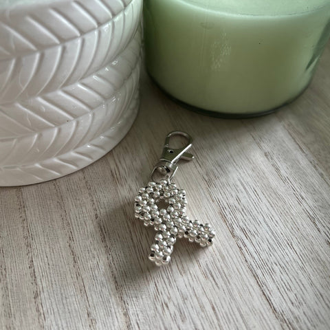 20th Anniversary Keyring by Beads by Geebs
