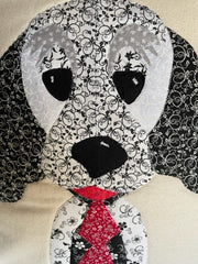 Cushion Cover - Dog in a Tie