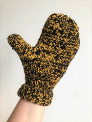 Hand Knitted Fingerless Gloves/Mittens